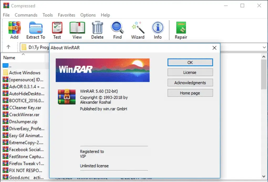 WinRAR download Windows 10